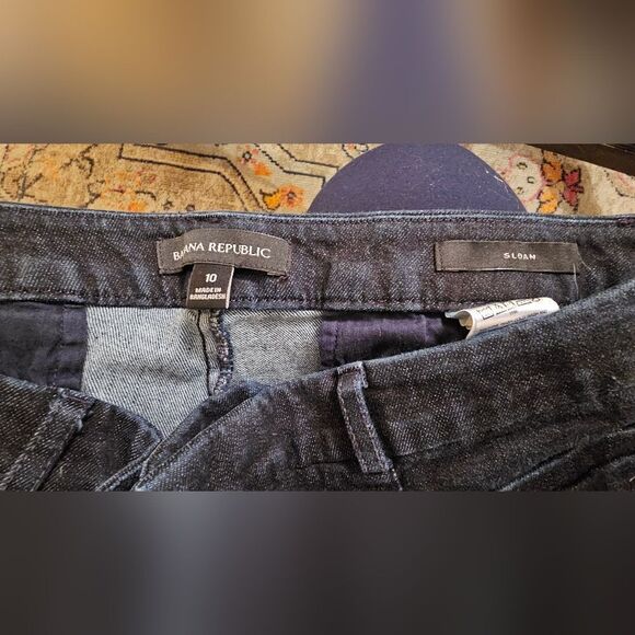 Banana republic Sloan ankle jeans sz 10 with 27" inseam - Picture 2 of 5